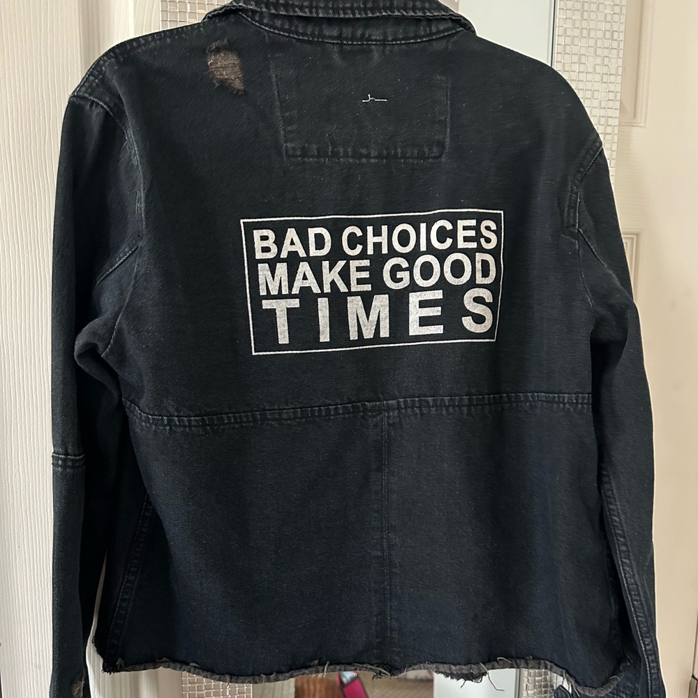 Black Denim Jacket
